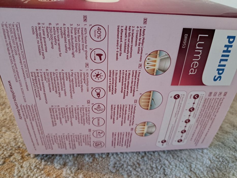 Philips Lumea Prestige BRI953