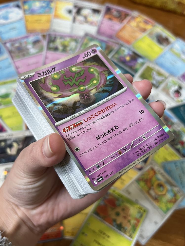 bulk cartas pokemon japonesas