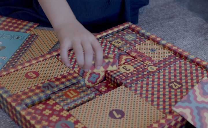 Адвент Календар зворотнього відліку JoyBand 24 сімейні гри