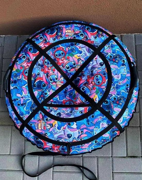 Крутий тюбінг тюбинг плюшка таблетка ватрушка тюба санки надувні