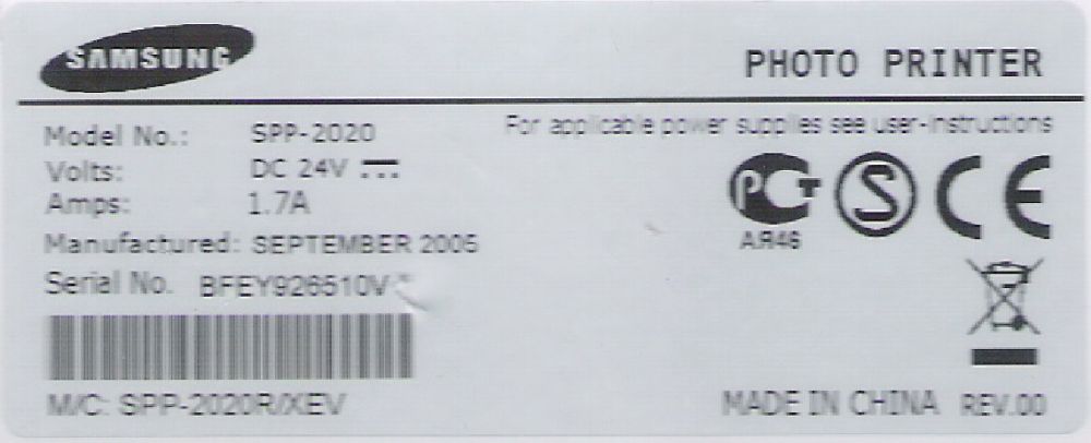 Продам недорого самый маленький цифровой фото принтер SAMSUNG 020
