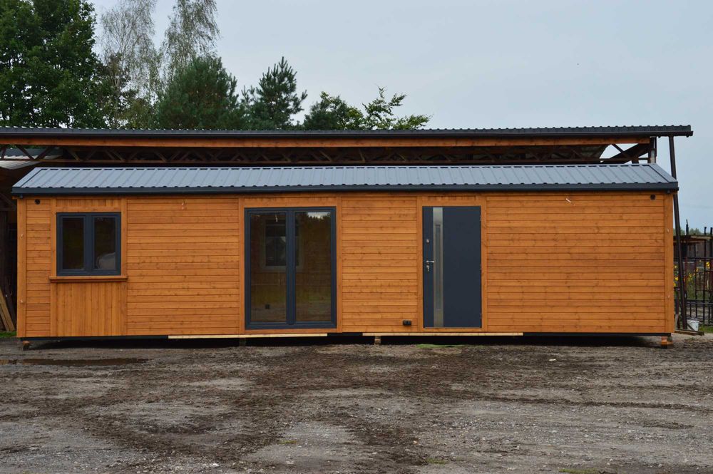 Domek drewniany całoroczny  41,6 m2