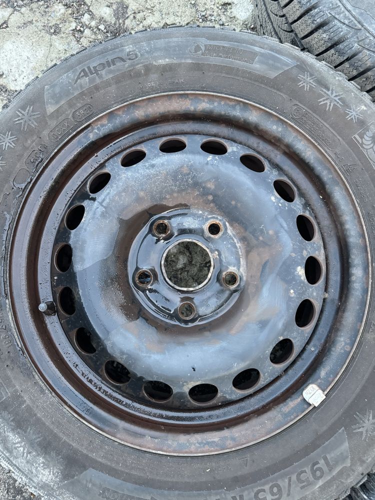 Диски металеві Шкода R15 Р15 5*112 5х112 5x112 6J ET47 стальний диск
