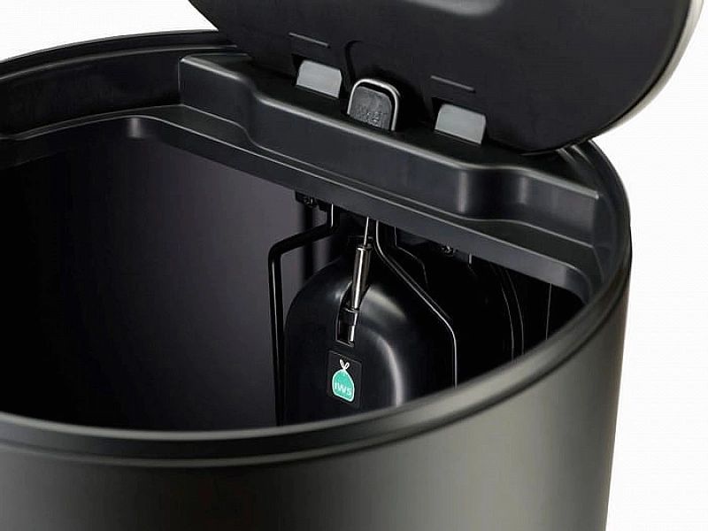 Kosz okrągły wolnostojący 30l. Carbon Black Arc / Joseph Joseph