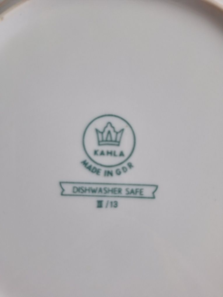 3 talerze głębokie kahla porcelana
