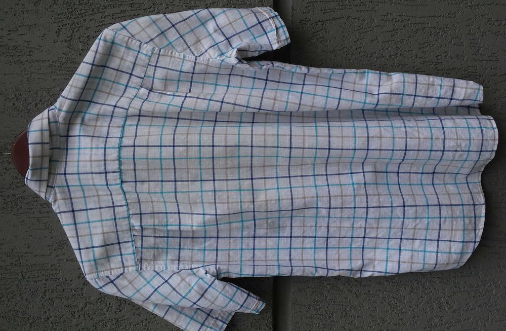 Подростковая рубашка LCWAIKIKI Вайкики классика размер S клетка хлопок