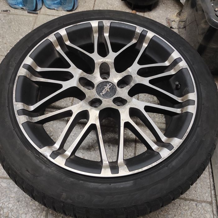 Felgi Oxigin 18" 5x112 wraz z oponami 245/45 r18