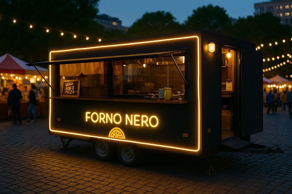 Фудтрак food truck кухня на колесах торговий причіп