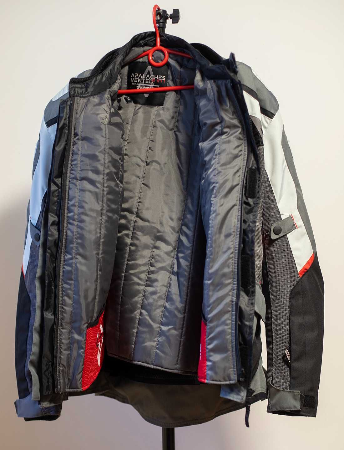 KURTKA motocyklowa, wentylowana, FURYGAN APALACHES VENTED 2w1. XXL