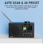 Портативний цифоровий FM/ Bluetooth прогровач