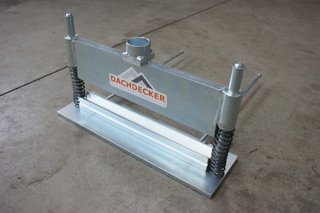 Krawędziarka- narzędzie do prasy hydraulicznej Dachdecker
