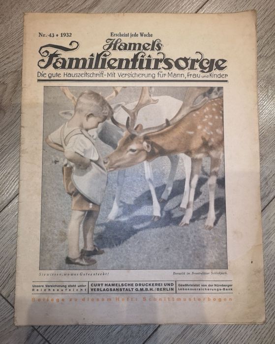 Stara gazeta niemiecka