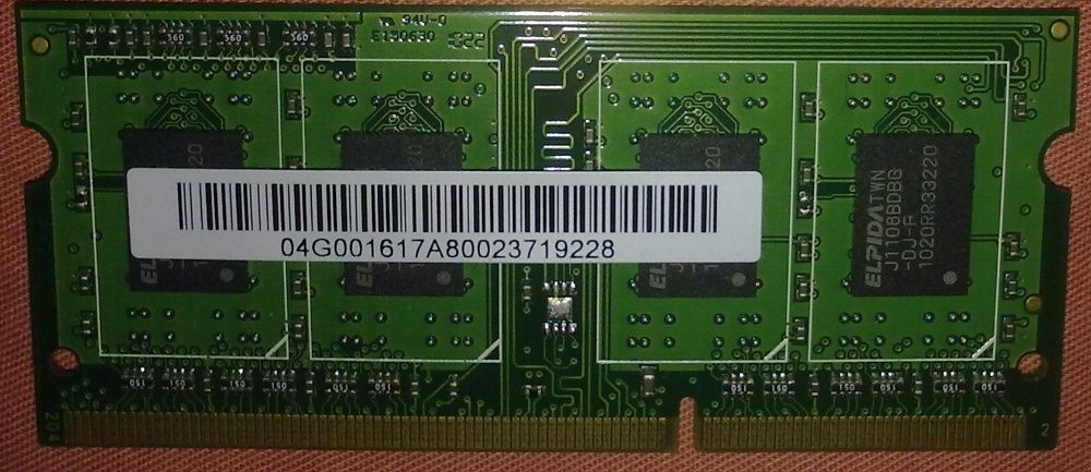 Оперативная память DDR3 ASint 1Gb, Kingston 2GB; DDR3L Hynix 2GB