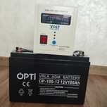 Аварійне джерело живлення VOLT  SINUSPRO-800E 12V+гелевий АКБ 100ah