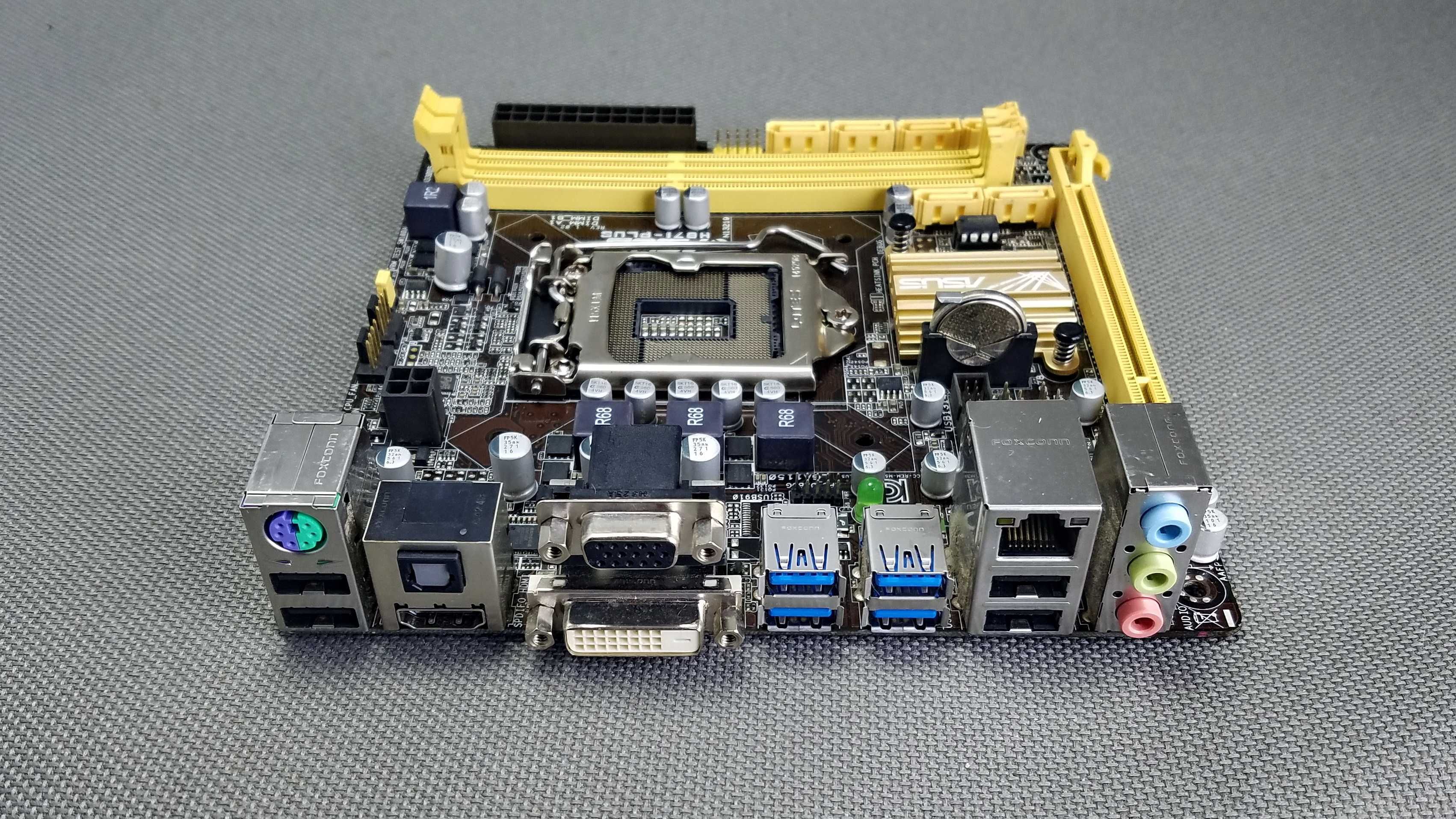 плата miniATX ASUS h87i Gygabite GA-Z170N DELL OptiPlex 7050M