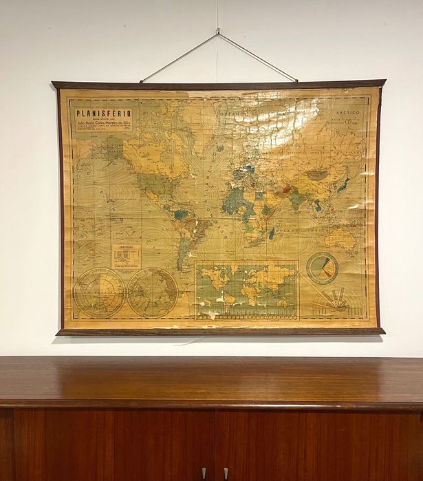 Antiga grande Carta Portuguêsa, planisfério