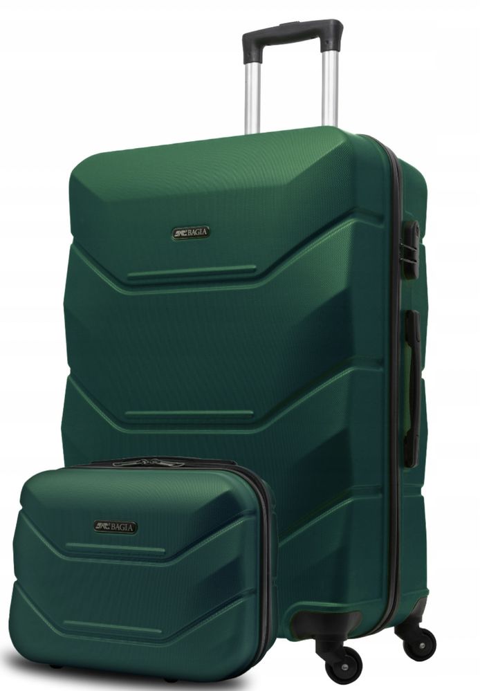 Walizka kuferek bagaż podręczny ZESTAW 65 L 12 KOLORÓW