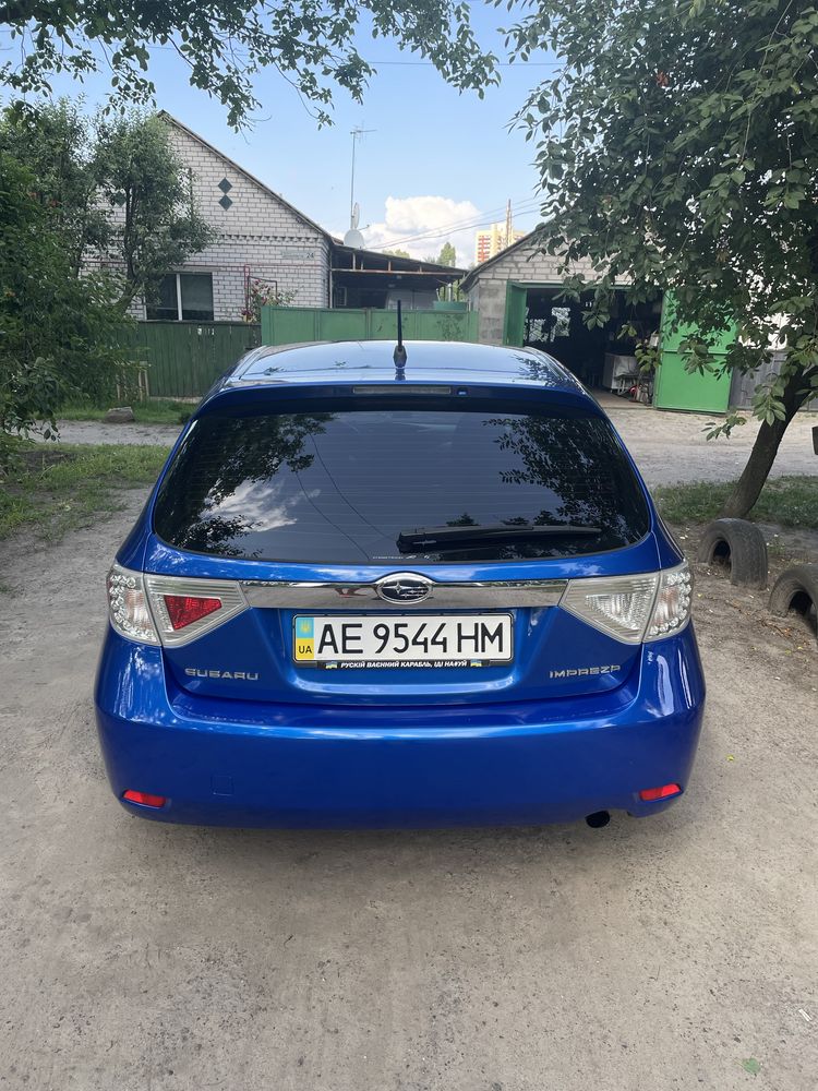 Продам автомобиль Subaru impreza 2,0 2008 г.в.