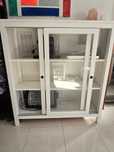 Vitrine branca Ikea