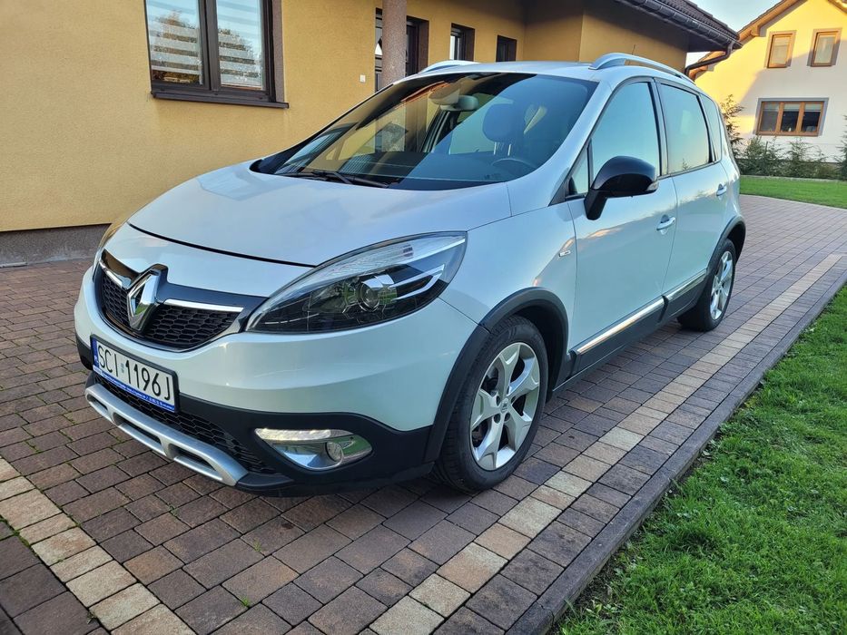 Renault Scenic XMOD, 130KM, Navi, Kimatr. PRZEBIEG UDOK. Ładny, 8 opon, z DOMU