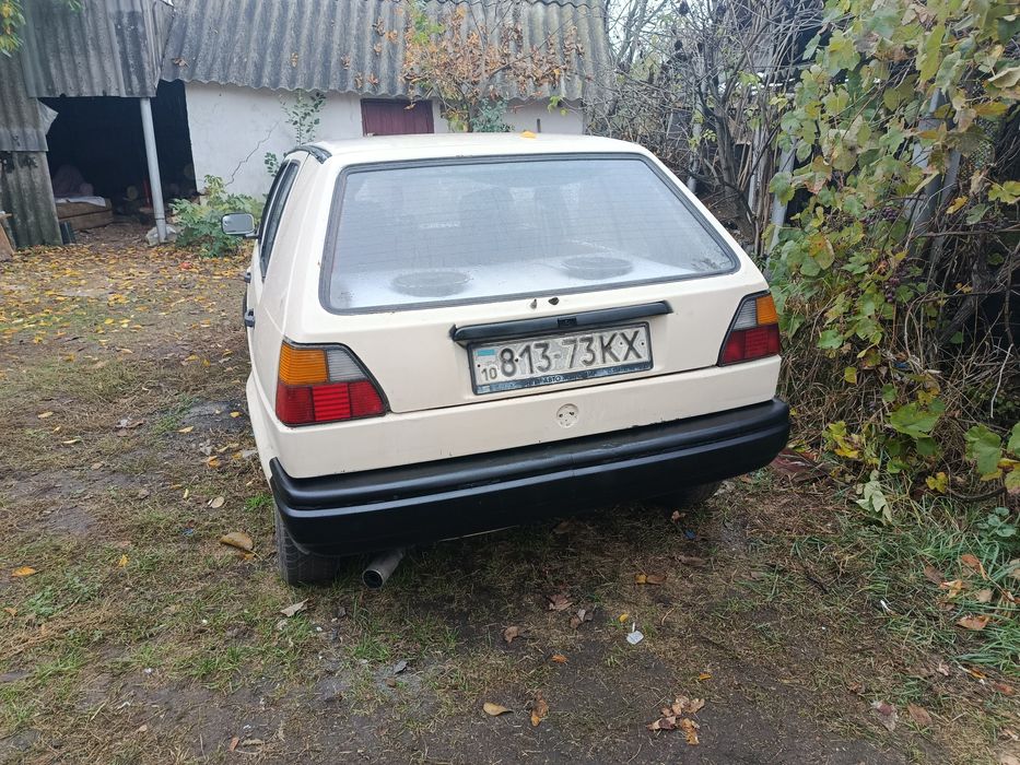 Продам гольф2 1.3 бензин 1985 рік