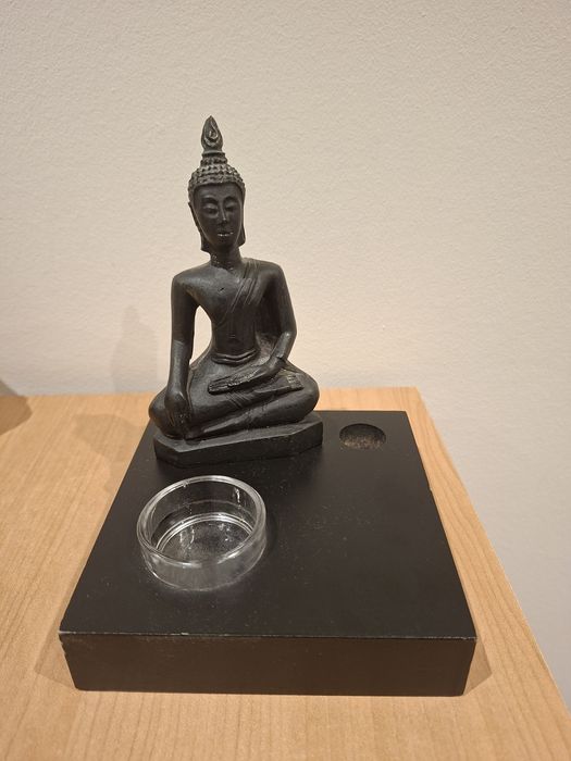 Porta velas e incenso