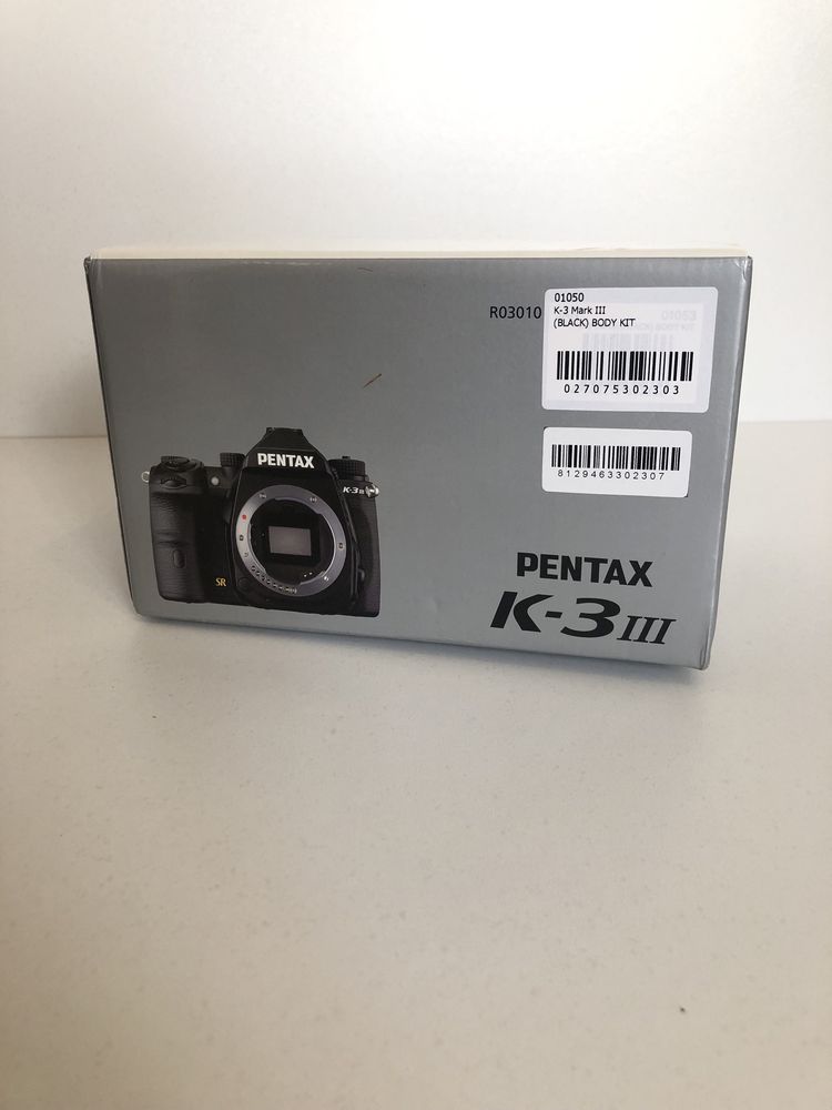 Нова фотокамера Pentax K-3 Mark III (чорна)