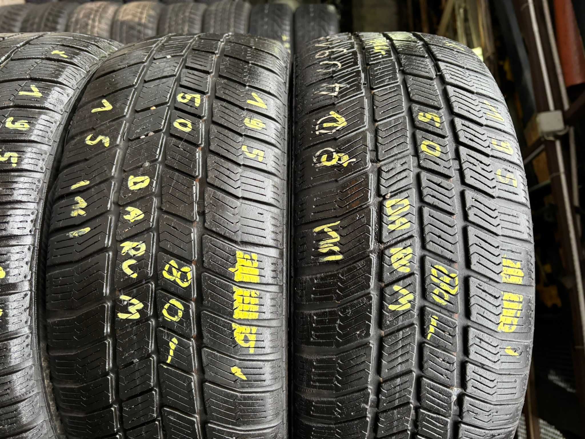 4X Opony Zimowe 195/50R15 82T BARUM POLARIS 3 5.3MM Sprawdzone!