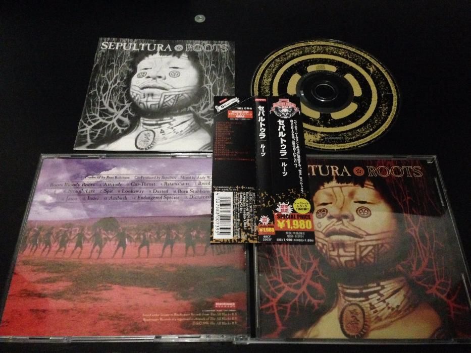 SEPULTURA - Roots, японские аудио диски (japan audio CD)