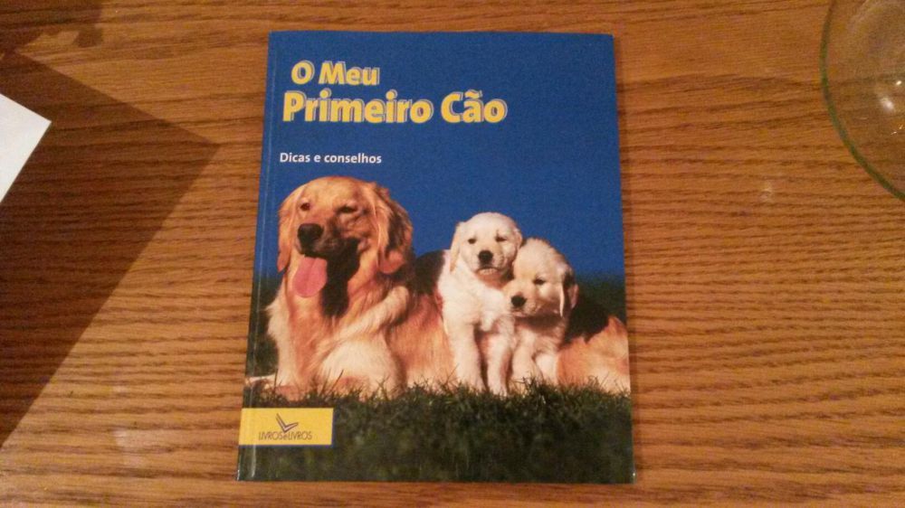 Livro "O meu primeiro cão" NOVO