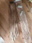 Doczepy włosy kitka doczepiana blond ombre 24inch