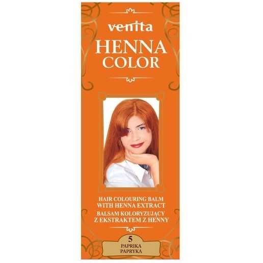 VENITA HENNA COLOR do włosów papryka nr 5, 75 ml