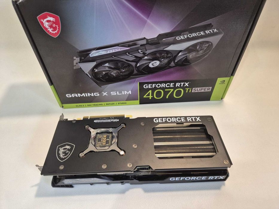 Karta graficzna MSI GeForce RTX 4070 Ti SUPER GAMING X SLIM 16 GB