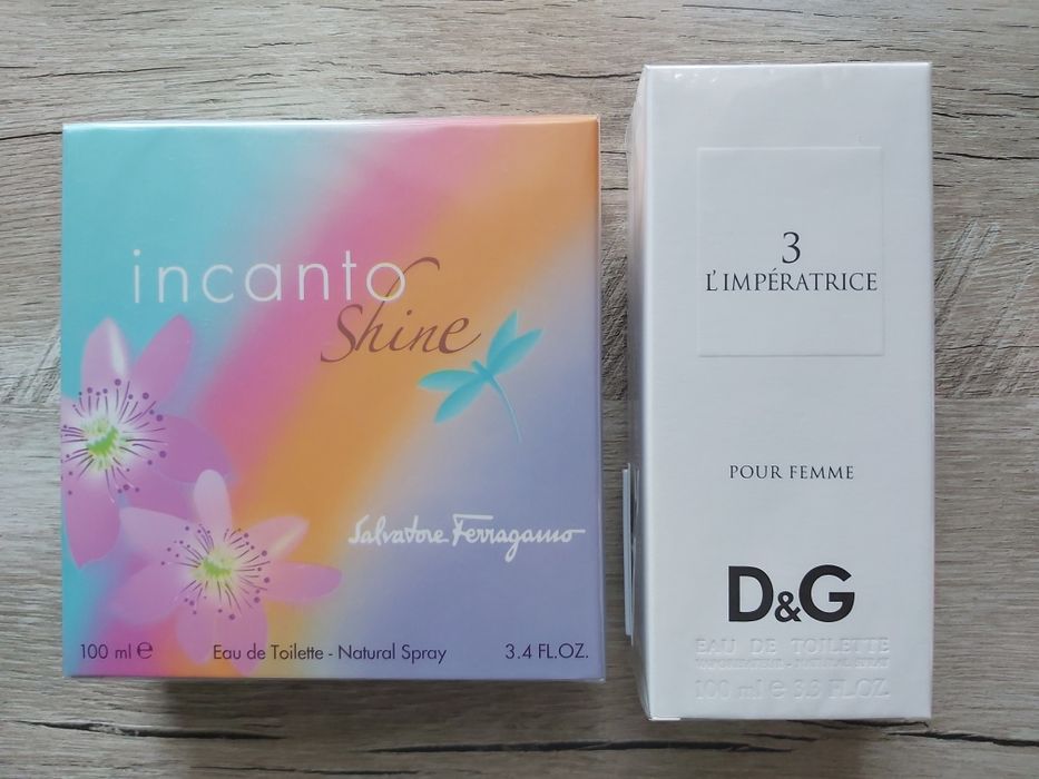 Incanto Shine Salvatore Ferragamo 100 мл/Dolce&Gabbana L'Imperatrice 3