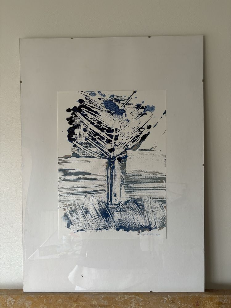 Quadro - Acrílico sobre papel