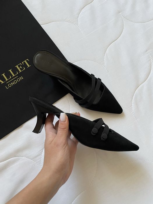 Замшеві мюлі Mango