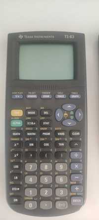 Máquina calculadora Texas TI 83