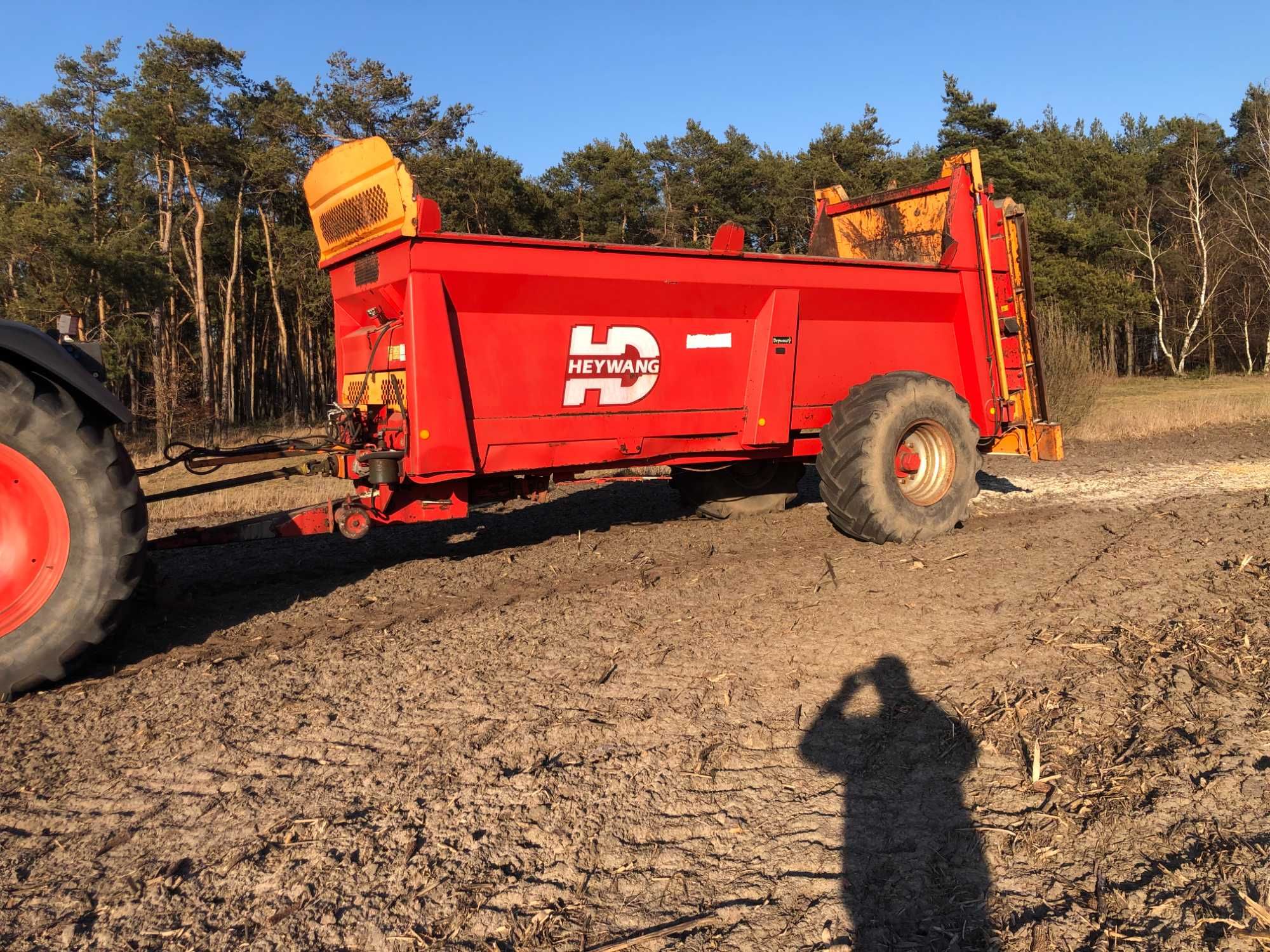 Rozrzutnik obornika Heywang 1EB 160 H