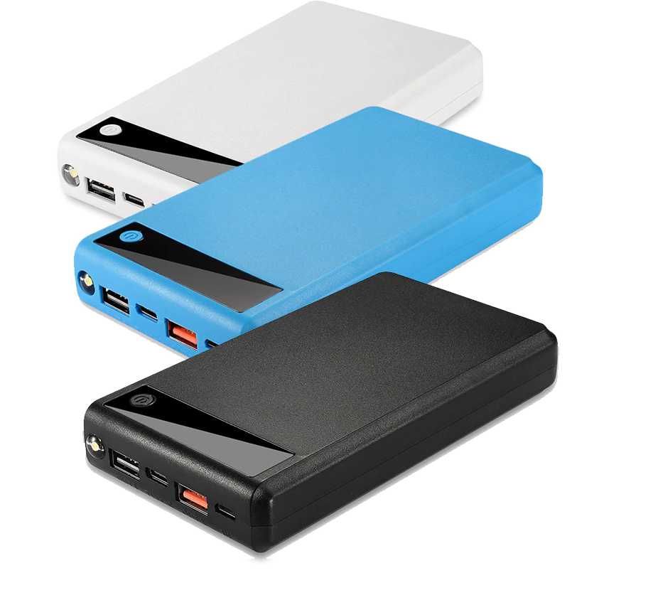 Повербанк PowerBank на 10 элементов 18650 с реальной емкостью 21500мАч