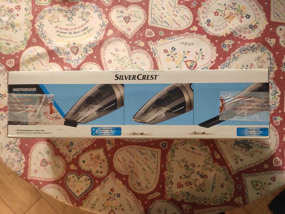 Aspirador Mão Silvercrest Novo