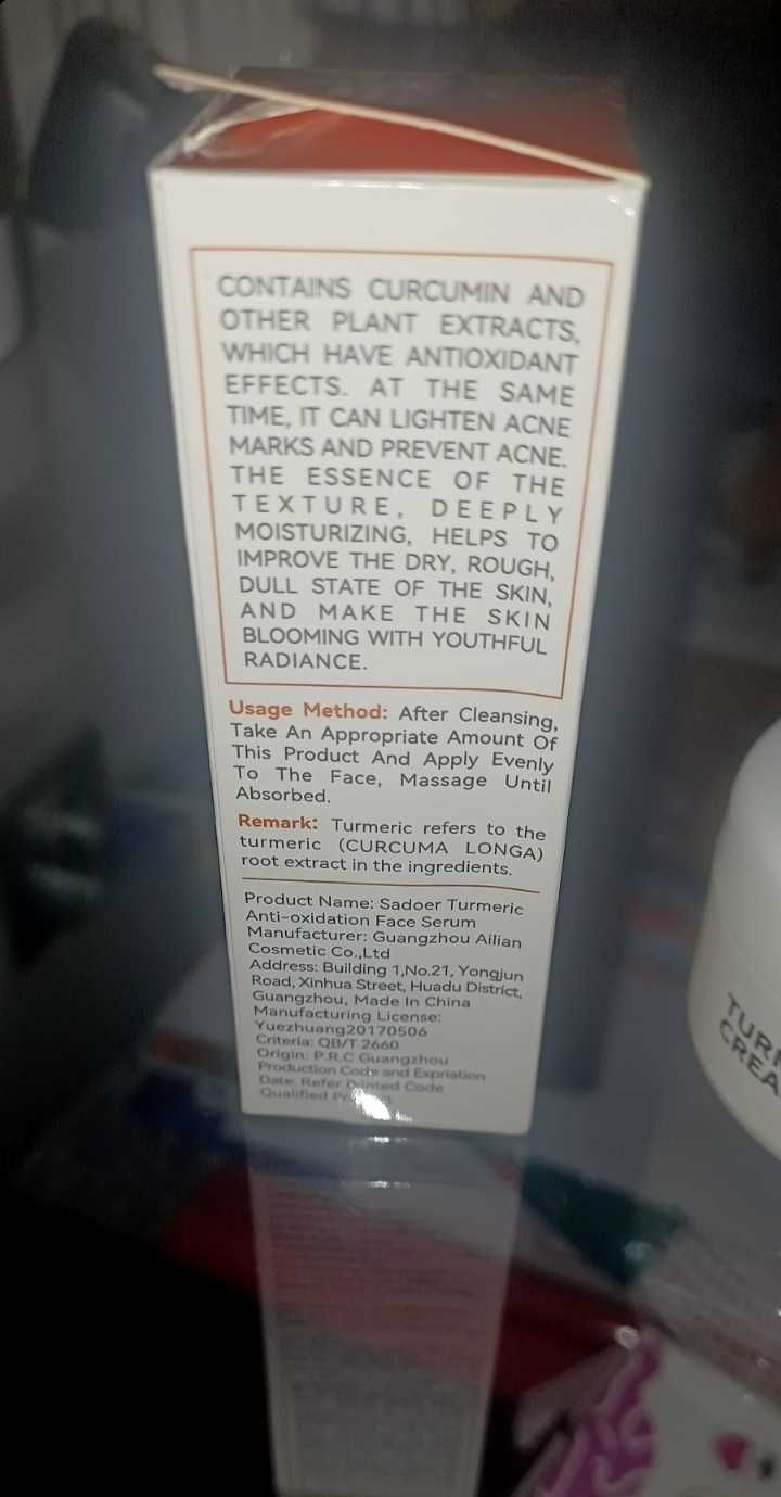 Sadoer Zestaw Serum i Krem Na Przebarwienia