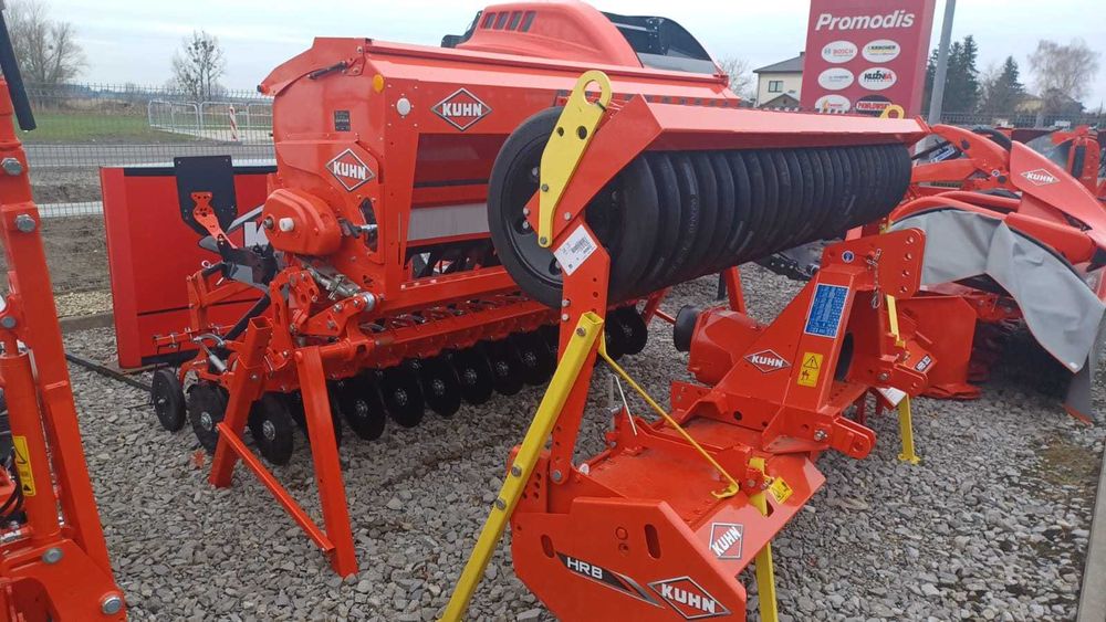 Zestaw uprawowo siewny Kuhn siewnik Sitera 3000 + brona aktywna HRB303