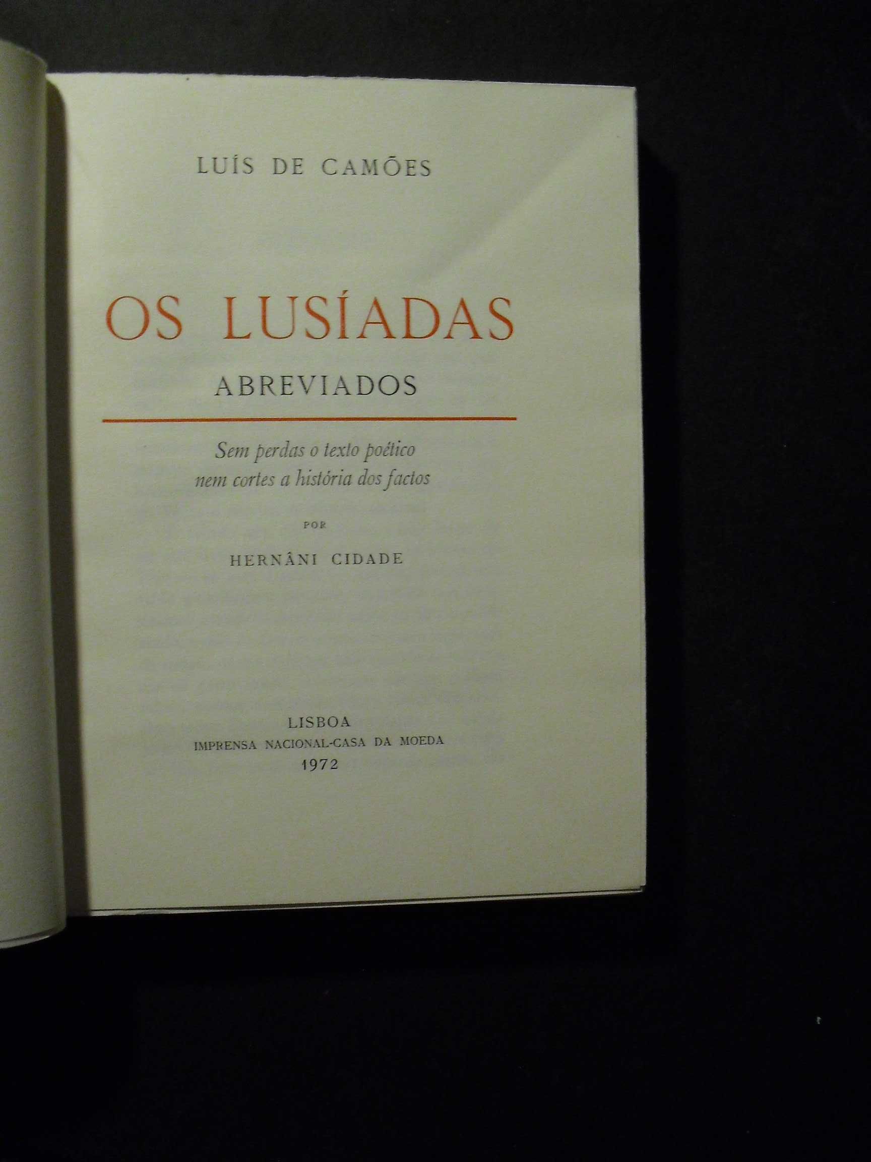 CIDADE (HERNÃNI),POR..LUIS DE CAMÕES- OS LUSIADAS ABREVIADOS