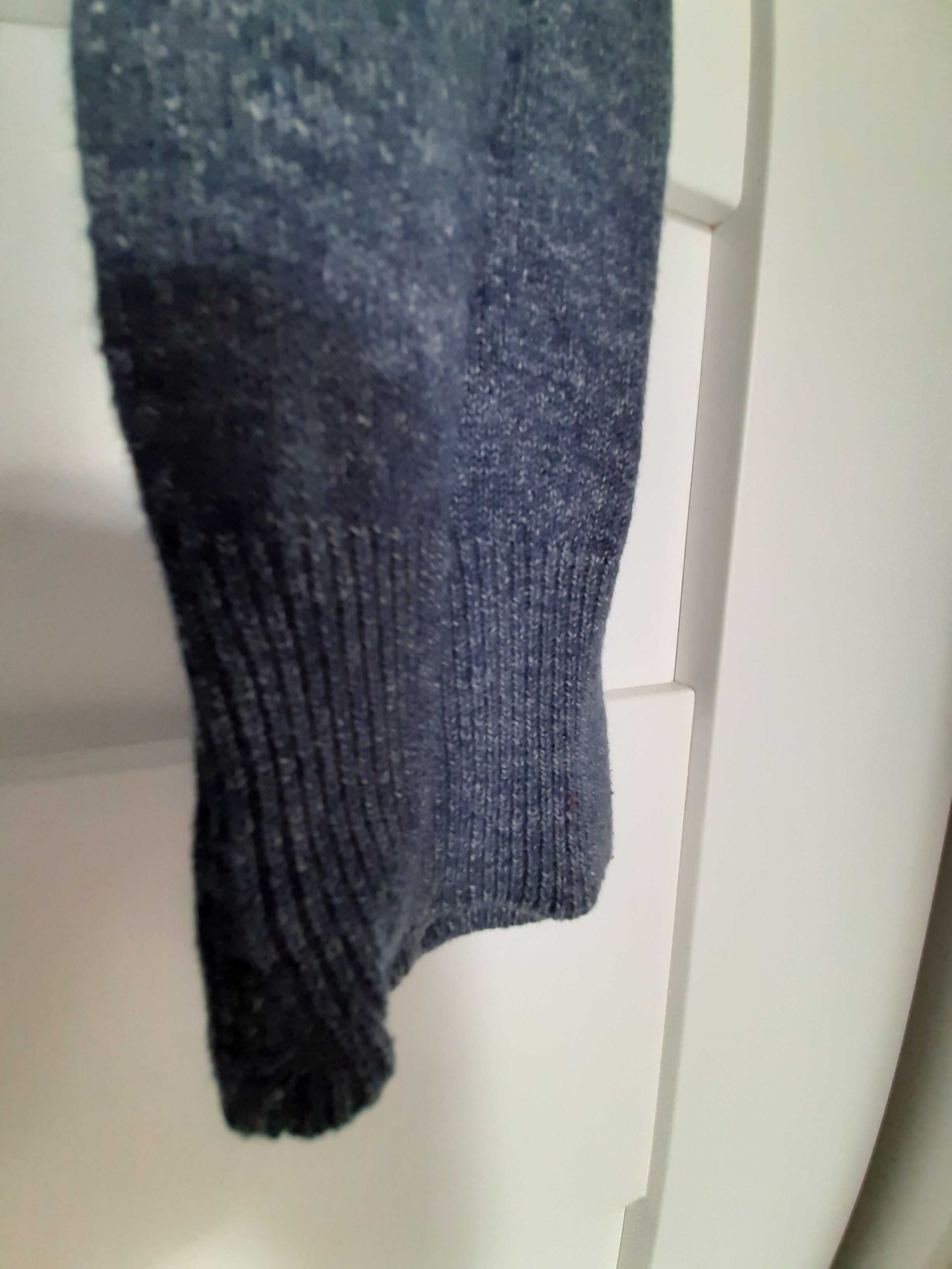 H&M  - Meski sweter w kolorze ciemnoniebieskim
