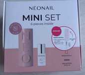 NEONAIL Zestaw do manicure hybrydowego + mini lampa UV Pink