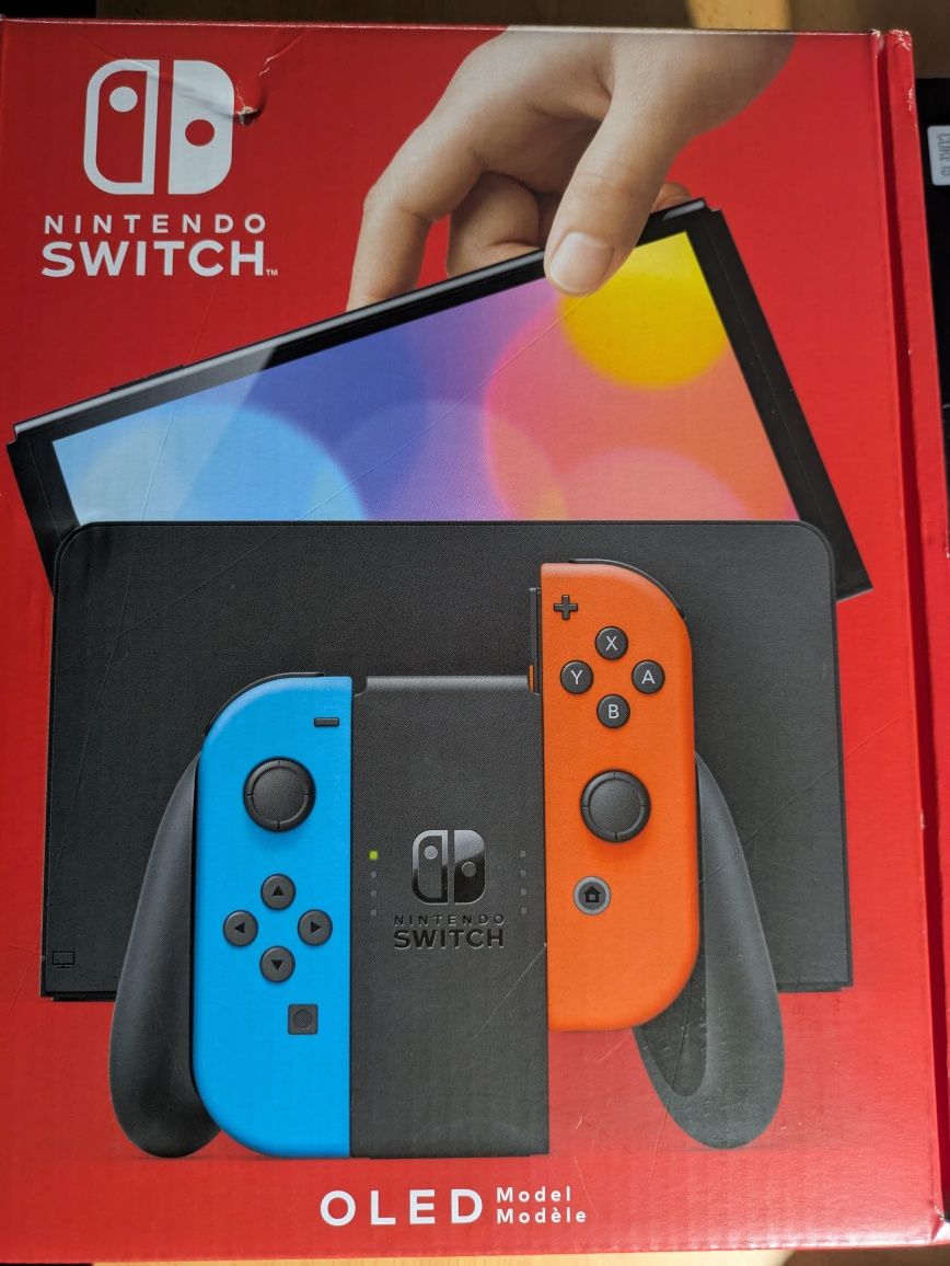 Nintendo Switch Oled + Jogos e Acessórios