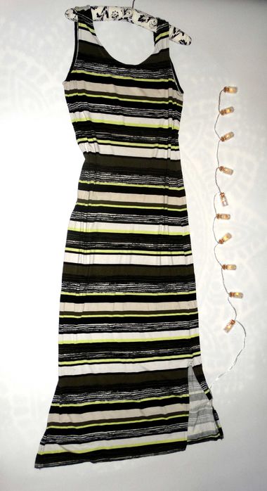 _F&F_Fajna lekka letnia sukienka Maxi_R.36/38