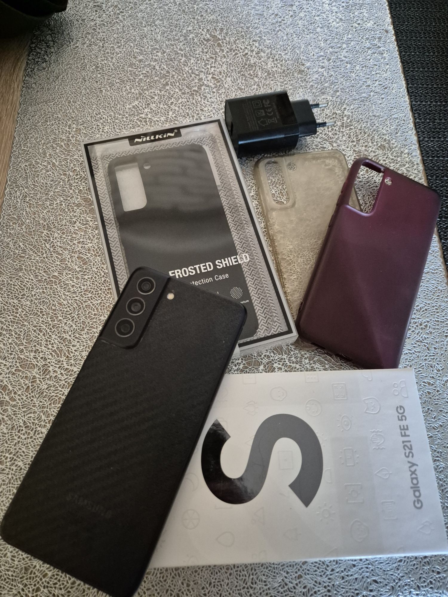 Samsung GALAXY S21FE 5G, Grafitowy, 120Hz, stan b.dobry, Sprzedam