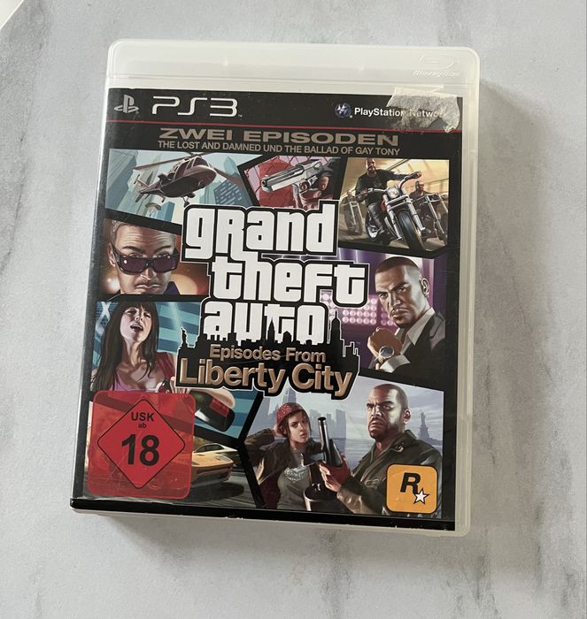 Gra ps3 GTA VI i Liberty city dwie gry playstation 3 sprawne
