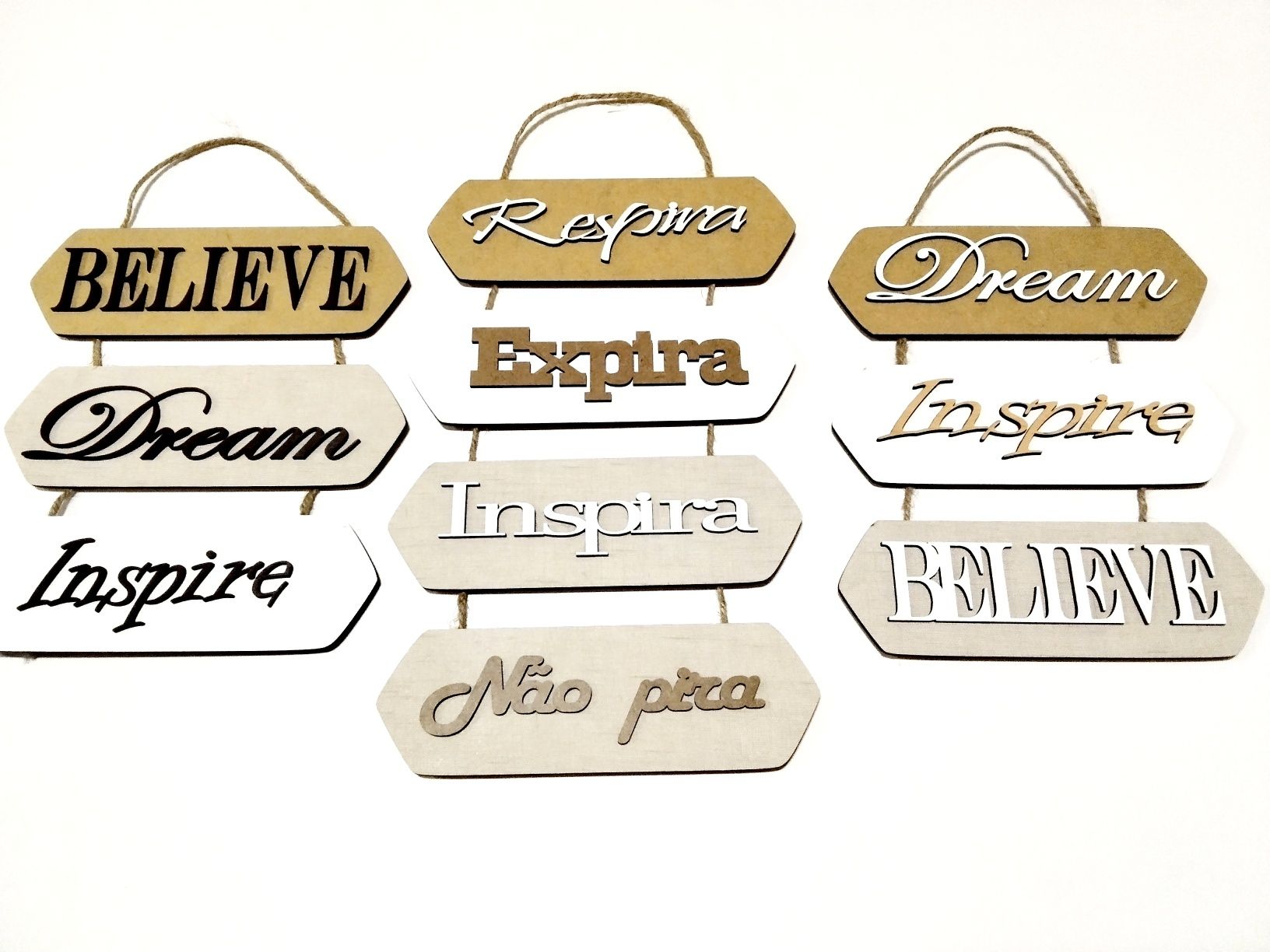 Placa decorativa